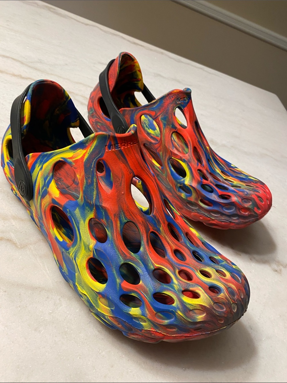 MERRELL Hydro Moc Water Hiking Shoes Sandals Women's Size 11 Rainbow